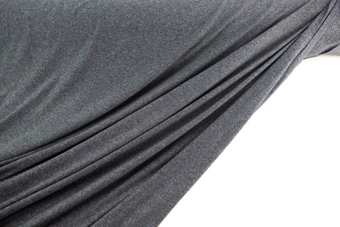 Gray Light Weight Knit Jersey Fabric by the yard
